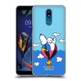 thumbnail image 1 of Head Case Designs Officially Licensed Peanuts Halfs And Laughs Snoopy & Woodstock Balloon Soft Gel Case Compatible with LG K40 / K12 Plus, 1 of 7