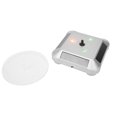 thumbnail image 2 of Solar Powered LED Electric Rotating Turntable Display Stand for Jewelry PhoneSilver with Light, 2 of 8