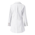 thumbnail image 6 of Lisingtool Trench Coat for Women 2023 Woman Artificial Wool Elegant Blend Coat Slim Female Long Coat Outerwear Jacket Winter Coats for Women White, 6 of 8
