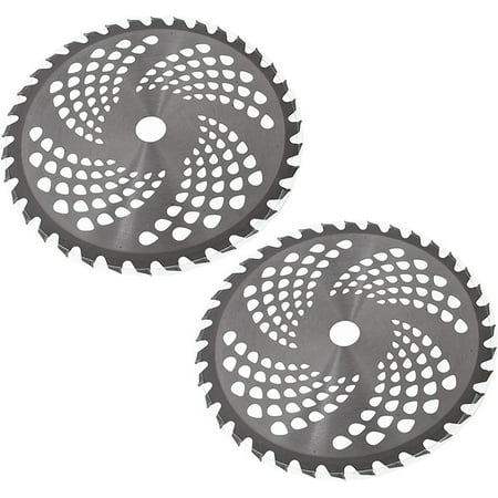 

PET-U 9 Inch x 36 Teeth Brush Cutter Blades Stainless Steel Trimmer Head Replacement for Stihl Husky Shindaiwa Brush Cutter Trimmer Weed Eater Blade (2 Pack)