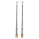 thumbnail image 1 of 2PCS Replacement 25.4cm 10Inch 5 Sections Telescopic Antenna Aerial for Radio TV, 1 of 5