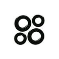 thumbnail image 1 of QualitChoice 4Pcs Replacement Cord for O  for Gravity Chair Laces Elastic Cord for Backyard Black Black, 1 of 2