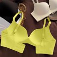 thumbnail image 4 of Byworldtasic Women Seamless Push‑Up Bra Wireless Texture Comfort Bra Adjustable Straps Back Closure Everyday Bralette, 4 of 5