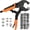 Vitality Orange, variant on Bilivry Heavy Duty Snap Pliers, Snap Fasteners Combination Set, Fabric Button DIY Accessories