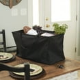 thumbnail image 3 of Household Essentials Krush Canvas Utility Tote, Reusable Grocery Shopping Bag, Laundry Carry Bag, Black, 3 of 5