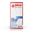 thumbnail image 1 of Band-Aid Marque de Produits de Premiers Soins en Gaze Roulée, 4 Pouces par 2,5 Verges, 1 of 1