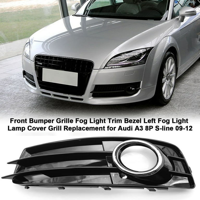 car front bumper trim fog lamp