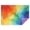 Rainbow Tie Dye, variant on Rainbow Tie Dye Ink Pattern Rectangle Tablecloth 60"x84",Waterproof Polyester Rectangle Table Cloth, Wipeable Spillproof Polyester Tablecloth for Dining, Camping, Indoor and Outdoor