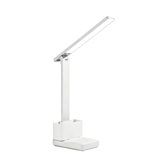 Foldable Eye Protection Reading Lamp, USB Rechargeable Desk Light With Pen Holder, Dimmable Portable Ambient Lamp For Office Reading Lamp