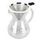 thumbnail image 1 of Jarra Para Verter, 400 Ml, Hervidor De Vidrio Para Verter, Jarra De Café De Vidrio, Cafetera De Goteo Con Microfiltro De Malla De Acero Inoxidable Para Cumpleaños, Vacaciones,, 1 of 7