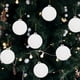 thumbnail image 3 of Adornos navideños, bolas de terciopelo, 6 unidades de 2,36 pulgadas para árbol de Navidad, baby shower, primera Navidad, fiesta de cumpleaños, bolas de terciopelo flocado., 3 of 6