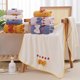 thumbnail image 1 of Juego extra grande de toallas de baño de 2 • Toallas de baño de microfibra sobredimensionadas, súper suaves y absorbentes • 55x27 in y 29x13 in • Blanca, rosa, amarilla, azul, 1 of 6