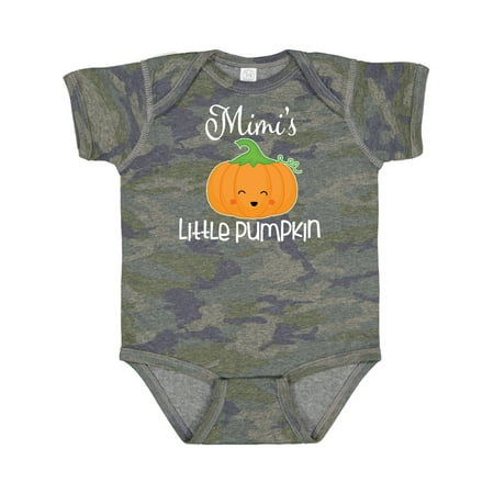 

Inktastic Mimi Little Pumpkin Grandkids Gift Baby Boy or Baby Girl Bodysuit