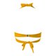 thumbnail image 5 of MKLEKYY Trajes De Baño Women Lace Up Swimwear Tops Underwire Full Coverage Bikini Top Push Up Swim Crop Top Tie Back Bathing Suit Tops, 5 of 5