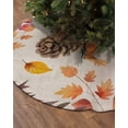 thumbnail image 2 of Fall Squirrel Christmas Tree Skirt 48 Inches Large Christmas Skirt Tree, Watercolor Botanical Floral Maple Leaf Tree Skirt Christmas Decorations for Fireplace Party Holidays Indoor Outdoor, 2 of 7
