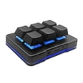thumbnail image 4 of 6 Key Mini Keypad Wireless USB Gaming Keyboard Macro Customized Programmable OSU Keyboard for Video Games Office Work, 4 of 5