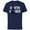 Navy, variant on Star Wars Darth Vader Letter Replacement - Short Sleeve Cotton T-Shirt for Adults - Customized-Black