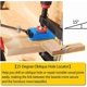 thumbnail image 3 of 14pcs Pocket Hole Jig, 15 Carpentry Guide Oblique Hole Positioner, 3 of 5