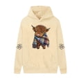 thumbnail image 3 of MHFRRA Sudadera con Capucha Informal de Manga Larga, Suave, Cómoda y Ligera, Estilo Urbano, A La Moda, Deportiva, para Uso Diario Beige, 3 of 3