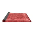 thumbnail image 2 of Ahgly Company Indoor Round Medallion Red Traditional Area Rugs, 4' Round, 2 of 4