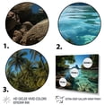 thumbnail image 3 of Designart "Beaches of Bora Bora II" Nautical & Beach Wall Art Print, 3 of 5