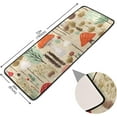 thumbnail image 3 of FREEAM Mushrooms Area Rug - 2' x 6' Washable Runner Rugs with Rubber Backing - Non Skid Floor Carpet for Indoor Living Room Hallway Kitchen, 3 of 7