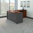 thumbnail image 2 of Series C RH Transitional Wood L Shaped Desk with Drawers in Hansen Cherry, 2 of 5