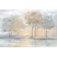 thumbnail image 2 of Coulter, Cynthia 14x11 White Modern Wood Framed Museum Art Print Titled - Serene Scene Trees landscape, 2 of 4