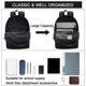 thumbnail image 3 of Mochila escolar ligera SUPACOOL con estuche para lápices, color negro, 3 of 7