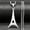 Silver color, variant on Vintage Paris Eiffel Tower Pendant Necklaces for Women Men 14K Yellow Gold Chain Paris Tour Gift Jewelry collier