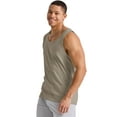 thumbnail image 2 of Hanes Men's Tank Top Sleeveless Shirt Tri-Blend Originals Lightweight sz S-2XL, 2 of 6