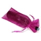 thumbnail image 1 of 20 bolsas de regalo de organza transparente para botellas de vino (color rosa), 1 of 1