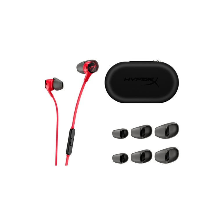 HyperX Cloud Earbuds II, Gaming Earphones with 14mm Drivers, Built