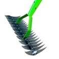 thumbnail image 1 of Thatch Rake, 12.8-Inch Wide Lawn Thatching Rake, Alloy Steel Efficient Lawn Grass Rake For Cleaning Dead Grass, Soil Rake For Backyard Garden, 1 of 7