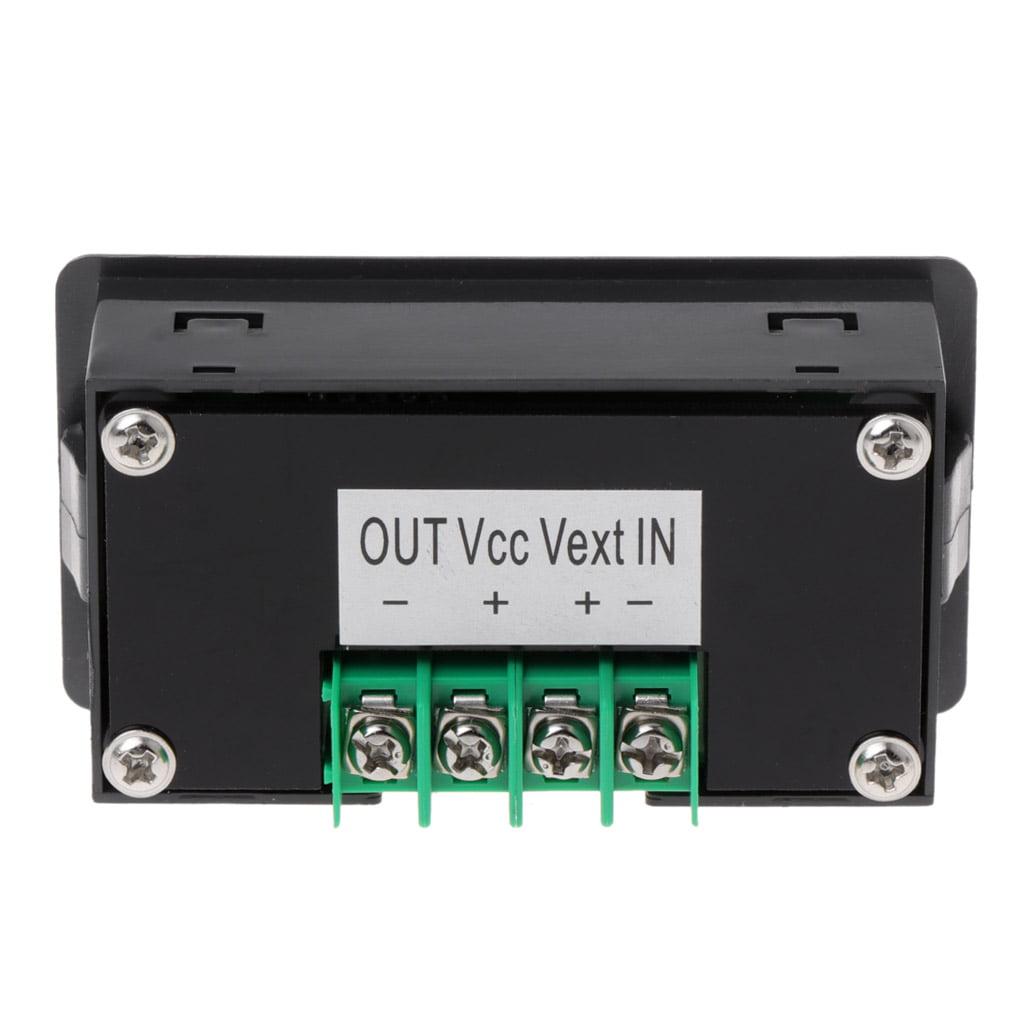 6 FUNCTIONS VOLTMETER TIMER COUNTER VOLTAGE RELAY CONTROLLER power DC10~15V 