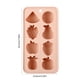 thumbnail image 3 of Moldes de silicona para cubitos de hielo con tapa | Bandejas de hielo de 8 cavidades con forma de fruta para cócteles y whisky | Moldes apilables para congelar chocolate, dulces y comida para bebés, 3 of 7
