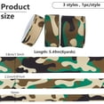 thumbnail image 2 of 3 rollos de 18 yardas de cinta de poliéster con estampado de camuflaje verde, cintas de grosgrain de 16/22/38 mm de ancho, 2 of 6
