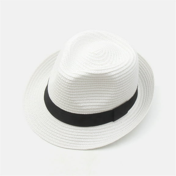 Beach Hats for Women, White Adult Unisex Summer Fashion Cap Beach Casual Fisherman Hat, Womens Hat, One Size, Summer Hats for Women, Women's Hats