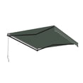 thumbnail image 4 of ALEKO Motorized 10 x 8 ft Retractable Home Patio Canopy Awning Forest Green, 4 of 7