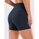 thumbnail image 2 of Shorts CRZ YOGA Sensación Desnuda 4" Cintura Alta Azul Marino M, 2 of 6