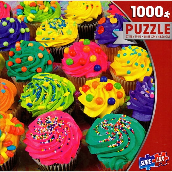Cupcakes 1000 Piece Puzzle
