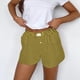 thumbnail image 5 of Ploknplq Shorts for Women,Ladies Shorts,Loose Shorts Women,Shorts Cute Soft Elastic Low Waist Plaid Print Front Pajama Shorts Sleepwear,Womens Shorts Dressy Casual,Comfy Shorts for Women Yellow 2 2XL, 5 of 9