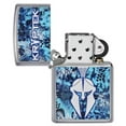 thumbnail image 4 of Zippo Kryptek Blue Snakeskin, Finition Chrome de Rue, Briquet Coupe-Vent 49334, 4 of 6