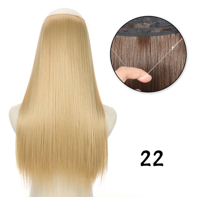 Typpkmm ExtensióN De Cabello Natural Sin Clips