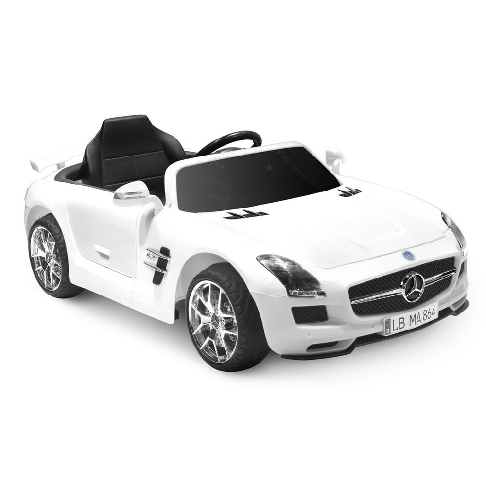 Kid Motorz Mercedes Benz SLS AMG in White (12V)