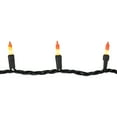 thumbnail image 4 of Northlight Candy Corn Halloween String Lights - Yellow and Orange - 20.5' Black Wire - 100ct, 4 of 5