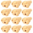 thumbnail image 1 of MasteelfCA 12Pcs Nose Pencil Sharpener Creative Pen Planer Office Stationery Christmas Gift, 1 of 7