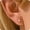 Gold - 3 Millimeters, variant on Stud Earrings for Women Dainty 18K Gold Plated Cubic Zirconia Stud Earrings Cute Small Stud Earring Simple Piercing Jewelry Gift(4 Millimeters)[d1871]
