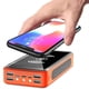 thumbnail image 1 of Cargador solar 50000 mah Banco de energía solar inalámbrico Batería de respaldo externa Banco de energía solar portátil kaili Sencillez, 1 of 5