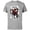 Athletic Heather, variant on Deadpool Super Hero Comic Japanese Manga Art Homage - Short Sleeve Cotton T-Shirt for Adults - Customized-Red